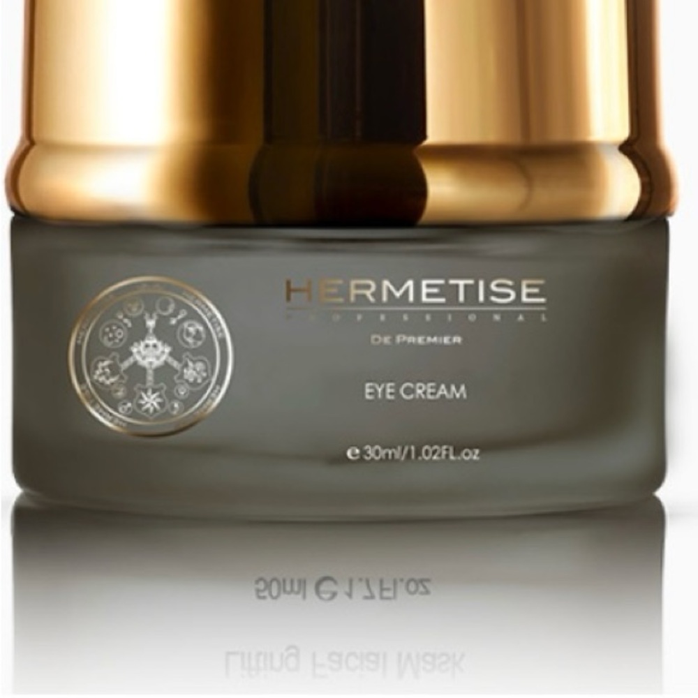 Gold and Gray Eye Cream